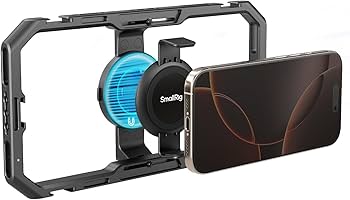 Amazon.co.jp: SmallRig スマホ用ビデオリグケージ 汎用型 Apple